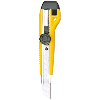 Odlamovací nůž Push Comix 18mm B2804 Žlutá