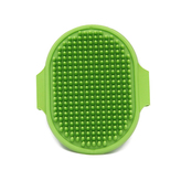 Vyčesávací masážní kartáč pro kočky 13cm Zelená