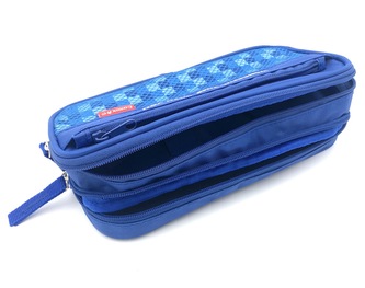 Penál Etue Wondefull, 2 patra na zip, 1 ks, A9301 Modrá