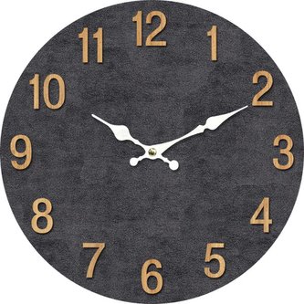 Dřevěné nástěnné hodiny, 0/12