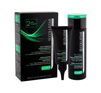 Collistar Men peeling na pokožku hlavy 50 ml + šampon 200 ml