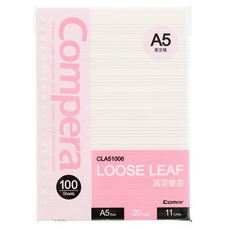 Náhradní listy do Kroužkového bloku Compera CLA51006 A5