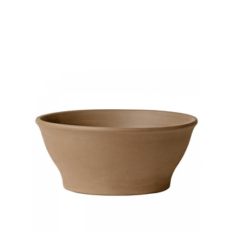 Květináč Ciotola Liscia Grafite 27 cm