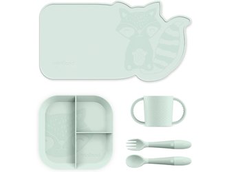 Jídelní sada s děleným talířem 5-dílná Mint