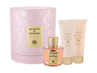 Acqua di Parma Rosa Nobile parfémovaná voda 100 ml + sprchový gel 75 ml + tělový krém 75 ml