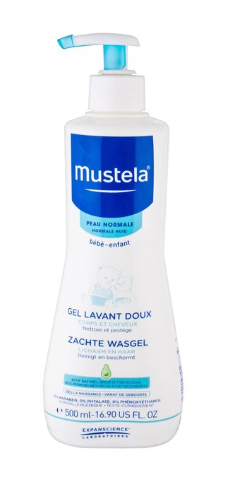 Mustela Bébé Sprchový gel Cleansing Gel 500 ml pro děti