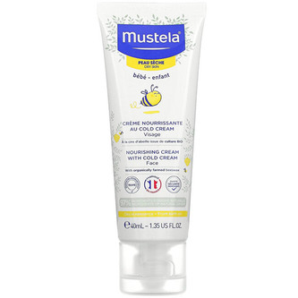 Mustela Bébé Denní pleťový krém Nourishing Cream With Cold Cream 40 ml pro děti