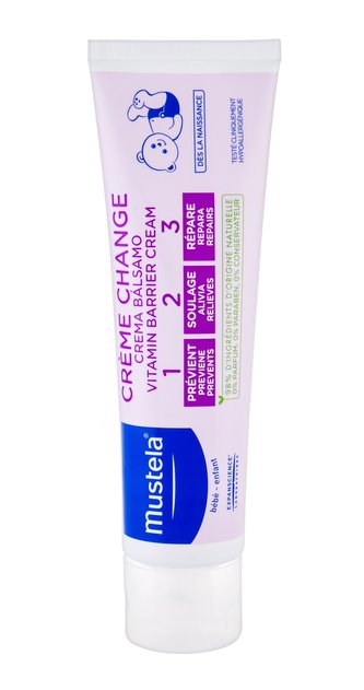 Mustela Bébé Tělový krém Vitamin Barrier Cream 100 ml pro děti