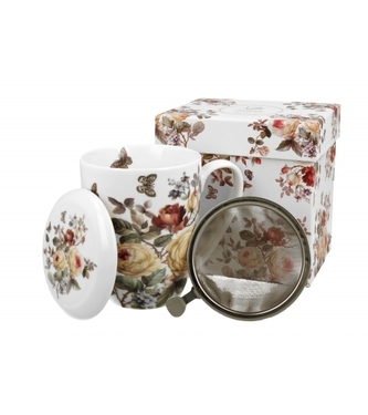 Porcelánový hrnek byliňák Zahra 360 ml v dárkové krabičce