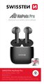 HF, sluchátka Bluethooth SWISSTEN ALUPODS Pro