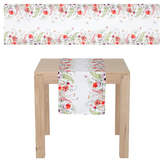 Běhoun, rozkvetlá louka,  40x150cm, 100% polyester.