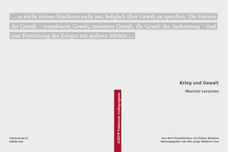 Krieg und Gewalt