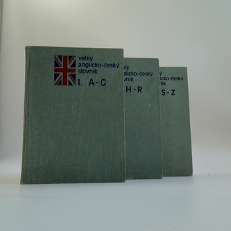 Velký anglicko-český slovník (komplet I. - III.)
