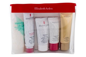 Elizabeth Arden Green Tea tělový krém 100 ml + ochranný tělový krém 50 ml + denní pleťová péče SPF15 50 ml + krém na ruce 30 ml + čisticí krém Ceramide 50 ml + kosmetická taška