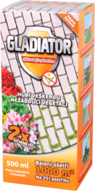 Gladiator Herbicid na plevel, 1000 m², 500 ml