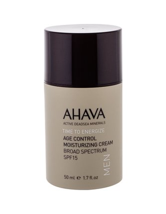 AHAVA Men Denní pleťový krém Time To Energize 50 ml SPF15 pro muže