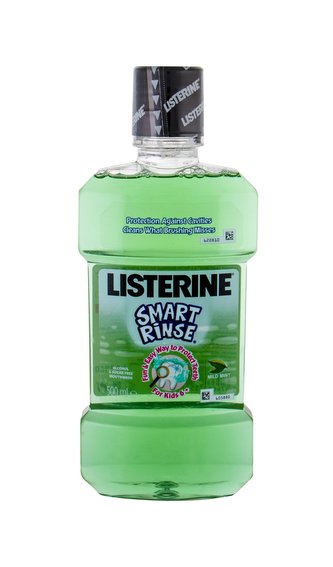 Listerine Smart Rinse Ústní voda Mild Mint 500 ml Mild Mint pro děti