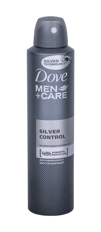 Dove Men + Care Antiperspirant Silver Control 250 ml 48h pro muže