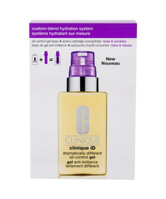 Clinique Clinique ID matující gel Dramatically Different Oil-Control Gel 115 ml + pleťové sérum Lines & Wrinkles 10 ml