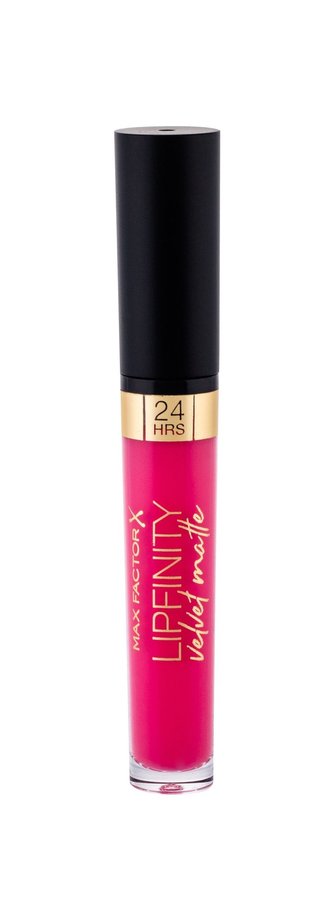 Max Factor Lipfinity Rtěnka Velvet Matte 24HRS 3,5 ml 060 Pink Dip pro ženy