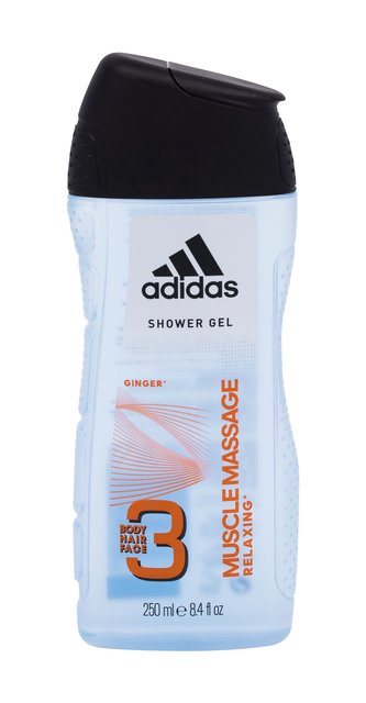 Adidas 3in1 Muscle Massage Sprchový gel 250 ml pro muže