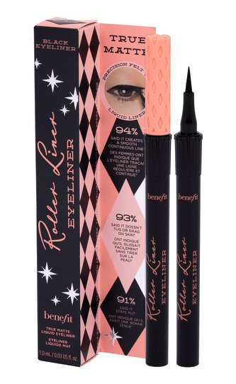 Benefit Roller Liner Oční linka True Matte 1 ml Black pro ženy Benefit Roller Liner Oční linka True Matte 1 ml Black pro ženy