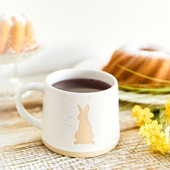 Velikonoční hrnek | RIKO | stojící zajíček | 0,35 l | 886688 Homla
