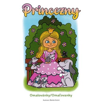 Omalovánka A4 podle čísel - Princezny