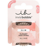 Invisibobble Gumička do vlasů Slim Bronze Me Pretty 3 ks woman