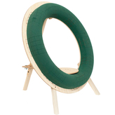 Věnec EKO 55 cm se stojánkem a s aranžovací hmotou na květiny - mokrá