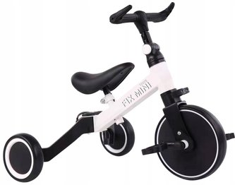 Trike Fix Multifunkční dětská tříkolka 3v1 bílá