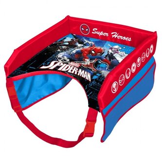SEVEN Cestovní stolek Spiderman Polyester, 37x37x8 cm