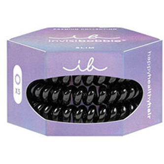 Invisibobble Gumička do vlasů Slim Premium True Black 3 ks woman
