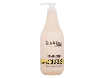 Stapiz Sleek Line Waves & Curls Šampon Shampoo 1000 ml pro ženy
