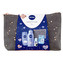 Nivea Body Milk tělové mléko 400 ml + sprchový krém Creme Smooth 250 ml + roll-on Black & White 50 ml + balzám na rty Labello Hydro Care 4,8 g + kosmetická taštička
