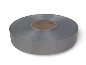 Stuha Senza flange Similpaper 1,9 cm x 75 m 44 stříbrná