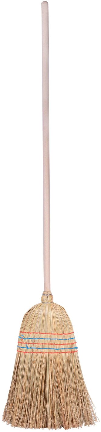 Koště čirokové 5x šité s násadou 142cm 2.jakost