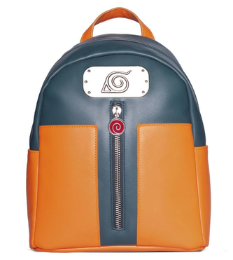 Dámský mini batoh Naruto Shippuden: Logo a Symboly (objem 7 litrů|22 x 24 x 13 cm)