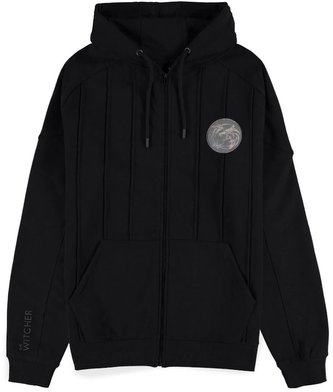 Pánská mikina Netflix|The Witcher|Zaklínač: Geralt Of Rivia (L) černá bavlna