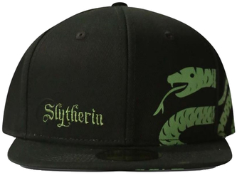 Kšiltovka Harry Potter: Zmijozel (nastavitelná) černá bavlna