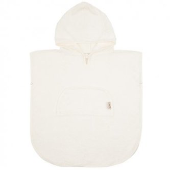 TIMBOO Poncho V-neck Daisy White