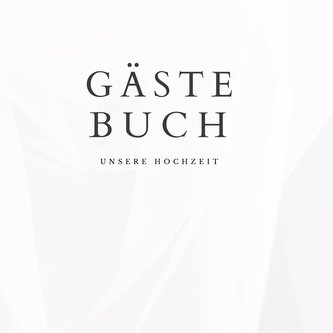 Gästebuch "Unsere Hochzeit"- Hochzeitsgästebuch Premium Hardcover 78 Seiten