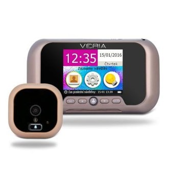 Kukátko dveřní digitální VERIA DDK 5084C CZ
