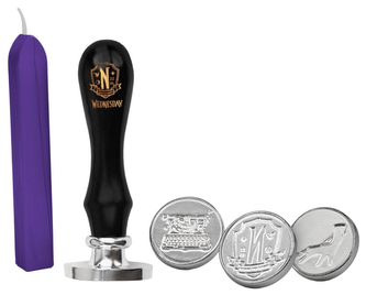 Dárkový set - pečetidlo Netflix: Wednesday (11 x 14 x 4 cm)