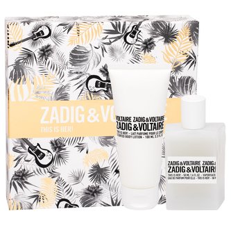 Zadig & Voltaire This is Her! parfémovaná voda 50 ml + tělové mléko 100 ml