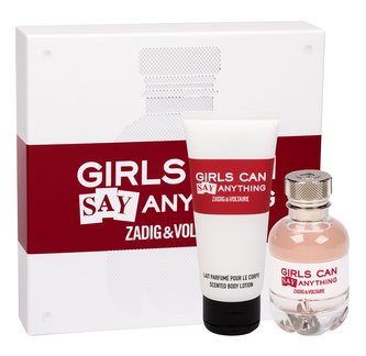 Zadig & Voltaire Girls Can Say Anything parfémovaná voda 50 ml + tělové mléko 100 ml