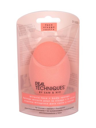 Real Techniques Sponges Aplikátor Miracle Face + Body 1 ks pro ženy