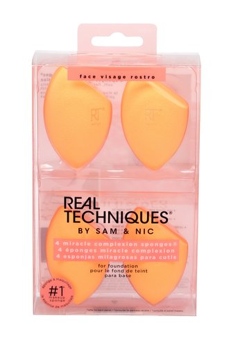 Real Techniques Sponges Aplikátor Miracle Complexion 4 ks pro ženy