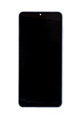 LCD display + Dotyk + Přední kryt Samsung A336B Galaxy A33 5G Awesome Blue (Service Pack)