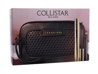 Collistar Infinito řasenka 11 ml + tužka na oči Kajal Pencil 0,8 g Black + kosmetická taštička The Bridge